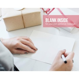 Colorful Chevron Whales Baby Thank You Note Cards - 48 Cards & Envelopes (Blue)