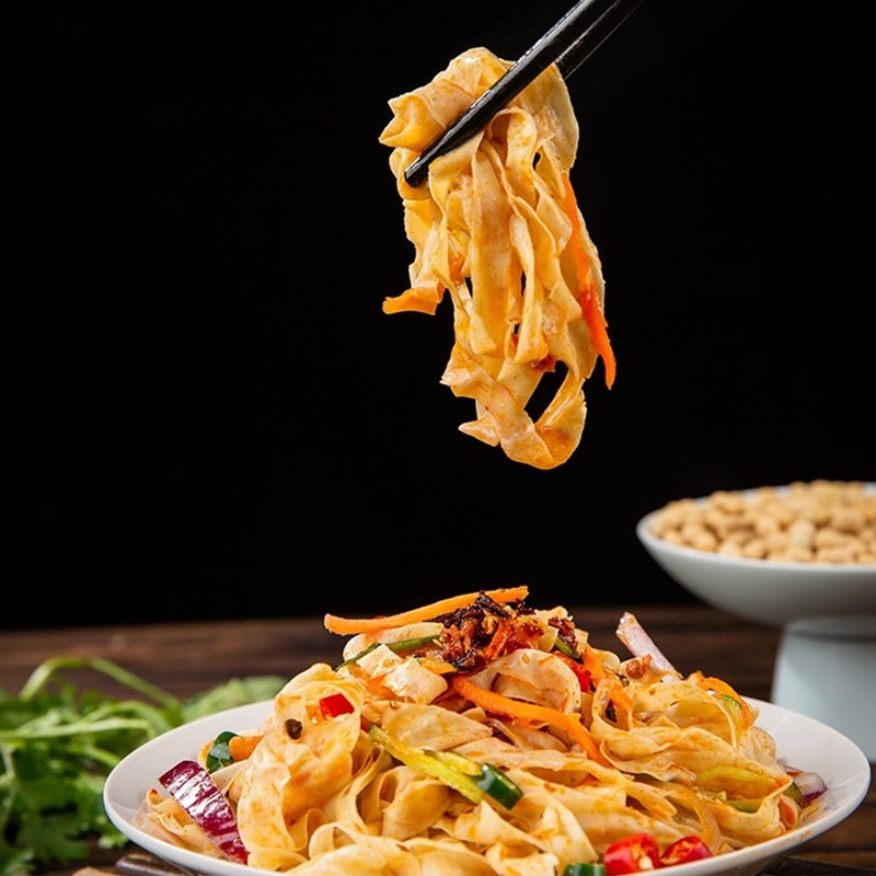 JTEDZI Dried Tofu Skin Strips, 14.1 Oz (400g) Bean Curd