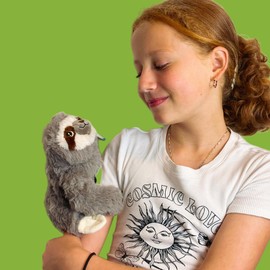 Deluxe Paws Plush Cuddly Soft Eco Toys 100% Recycled (Sloth)