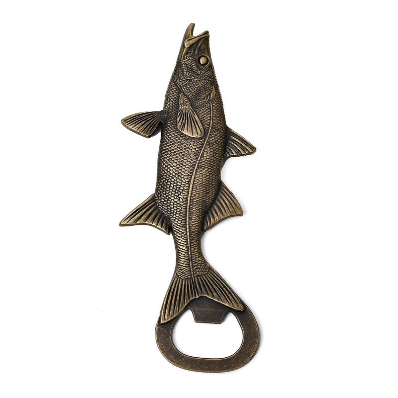 LSJ ORIGINAL Beer Bottle Opener Fish，Cool Bottle Opener for Bar
