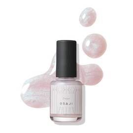 OSAJI Uplift Nail Color, Formulated with Herbal Extract, Beautiful Gloss, Good Color, 0.3 fl oz (10 ml), Protects Nail Moisture, Quick Drying (11 Drape)
