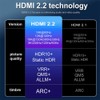 Right Angled 16K 8K UHD HDMI 2.2 Version 96Gbps Cable