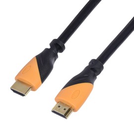 TPFNet 3 Pack 1.5 m HDMI Cable 2.0 (Gold-Plated Connectors and Metal Shielding) High Speed, Ethernet, UHD, 4K, 3D, Black