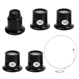 AI Loupe 3x 5x 10x 15x 20x Wire Holder Set Magnifier Watch Tool 20x Magnifier 5x Magnifier Watch Tool Magnifier Magnifier Magnifier Loupes for Watch Wire Holder Set Precision Work Magnifier Magnifying