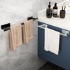 Vanloory Self Adhesive Bath Towel Bar, Stainless Steel Towel Racks