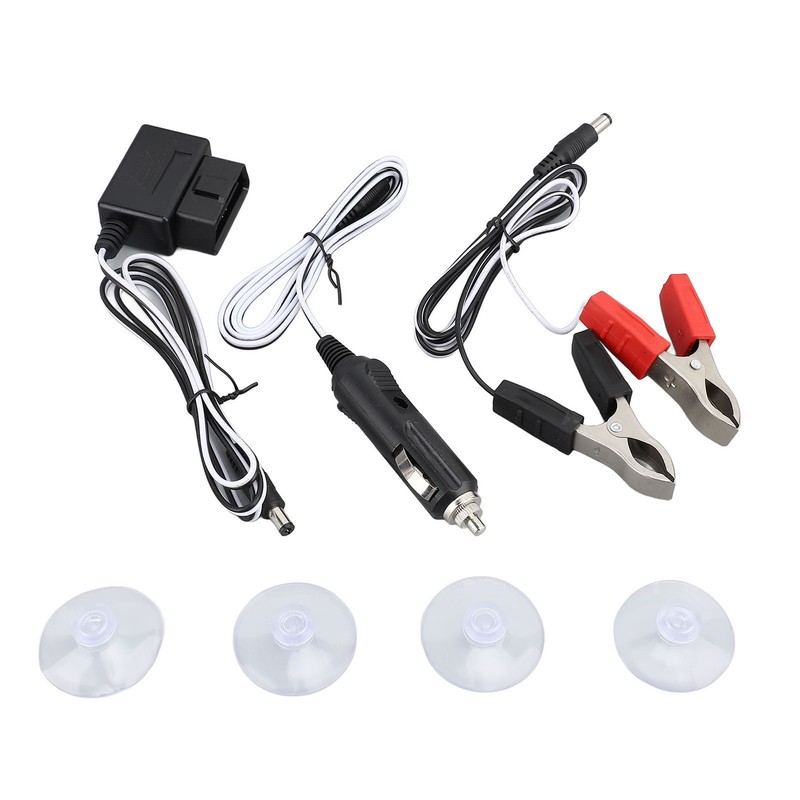 30W Solar Panel with OBD Plug High Efficiency Monocrystalline Portable