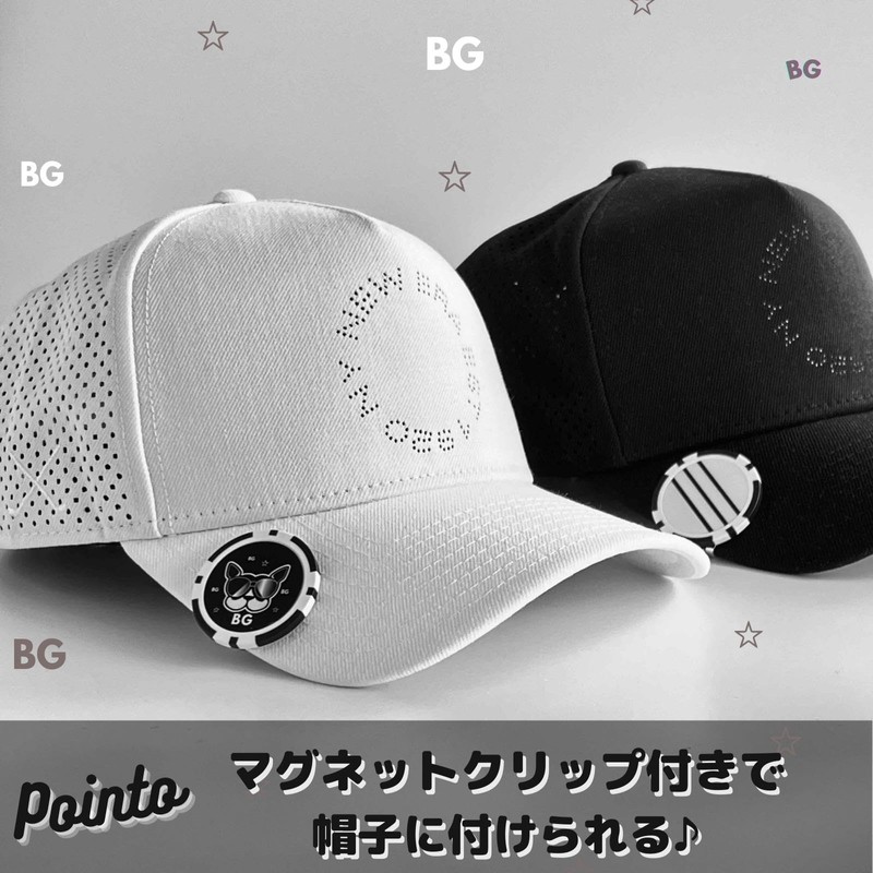 BooGolf Golf Marker Magnetic Golf Marker with Magnet Golf Ball