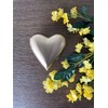 Golden Brass Heart : Cremation Urn for Human Ashes |