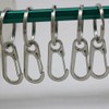 20 PCS Mini Metal Carabiner Clip Small Snap Hooks Paracord