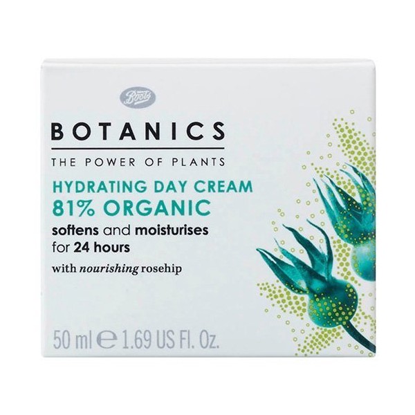 Boots Botanics Organic Hydrating Day Cream 1.69 fl oz (50 ml)