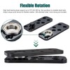 Hidden Door Hinge 573LB Load-Bearing, Tuykay Stainless Steel Hidden Hinges