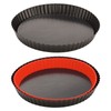 Tart Baking Pan Non Stick Removable Bottom Tart Pie Pan