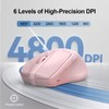TECKNET Wireless Mouse (2.4G & BT5.0/3.0) Silent 4800 DPI Computer