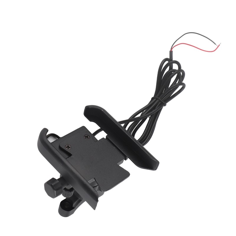 Motorcycle Phone Mount 5V2.1A Fast USB Charging 12 to 24V