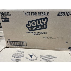 Jolly Rancher -20 Lbs  Snack Size -GUMMIES Minis Valentine’s  - 400 Bags