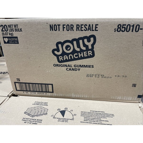 Jolly Rancher -20 Lbs Snack Size -GUMMIES Minis Valentine’s -