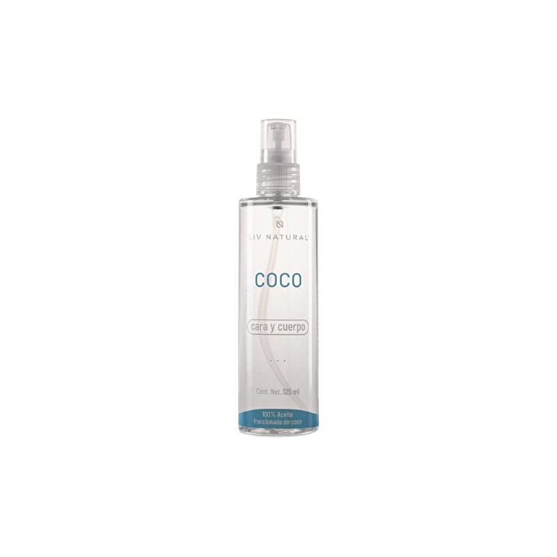 LIV NATURAL Aceite de Coco Fraccionado 125 ml