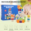 MultiColor Building Blocks Toy Wooden Boxed Children Kid Educational Toy