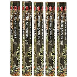 HEM 7 African Powers 100 varillas de incienso (5 paquetes de 20 varillas)
