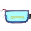 Sunstar Stationery S1421549 OUTDOOR Pen Case, Clear Flat Violet +