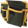 TEHAUX Multifunctional Tool Bag Heavy Duty Canvas Electrician Storage Pouch