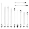 Labasics 11 Pcs Lab Micro Spoon and Spatula Set, Stainless