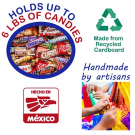 4th of July Patriotic Party Decoration Pinata Large 5-Point Star USA American Flag Blue Red White Independence Day Fourth of July Memorial Day Party Supplies Superhero Pinata for Boys Girls Birthday