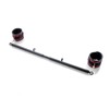 Heavy Duty Stainless Steel Expandable Black Spreader Bar with 2pcs