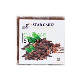 STAR CARE Clove Soap Bar 3.5oz Natural Antioxidant-Rich Cleanser with Clove Essential Oil Moisturizing & Soothing Soap for All Skin Types