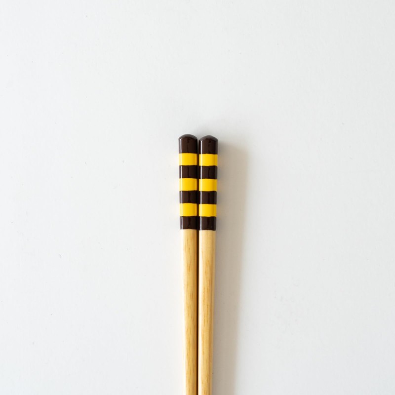 Sunny Life Design 264413 Chopsticks for Kids, Dishwasher Safe, Yellow