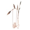 Wall Swing Sculpture Metal Romantic Stress Relief Handcrafted Wall Art