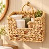 Handwoven Wicker Wall Basket for Everyday Storage – Space-Saving Rustic