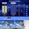 Solar Powered Street Light High Efficiency LED With Motion Sensor