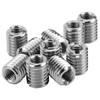 Tbest Threaded Inserts From M6 to M5, 10pcs Thread Insert