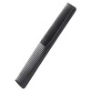 Black Plastic Head Narrow Fine Teeth Hair Comb Beauty Tool,