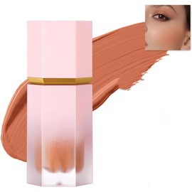 Rubor En Crema, Maquillaje Rubor Líquido, Liquid Blush En Duradero, Súper Sedoso Natural, Extensible Y Difuminable, Facial Hidratante Para Mejillas en Barra (2#, M)
