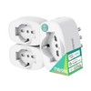 Meross Italian Smart Socket, WiFi Socket with Consumption Monitoring, Smart