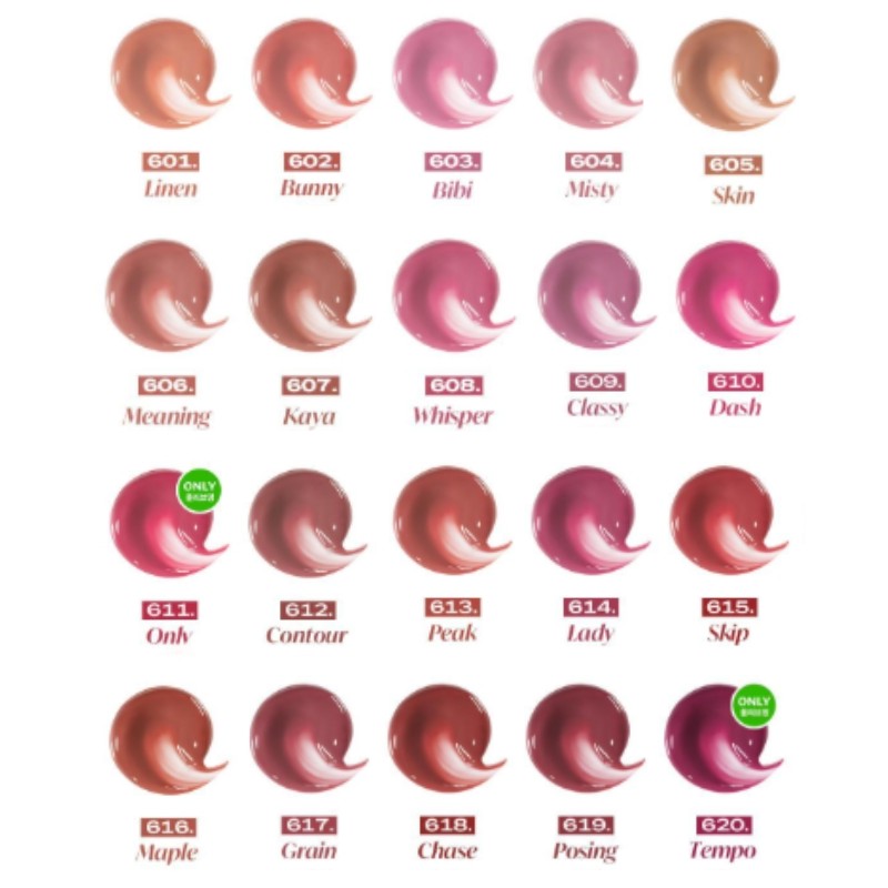 LAKA Maxi Glayer Tint 3.8g, Color:613 Peak