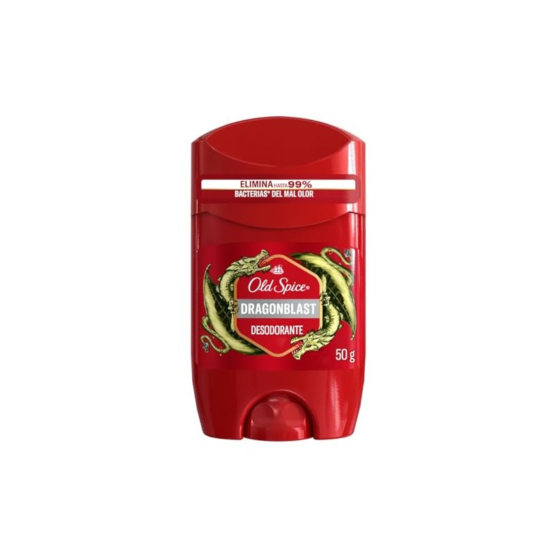 OLD SPICE, Desodorante en Barra, Dragonblast, Aroma a Cedro, Cuidado