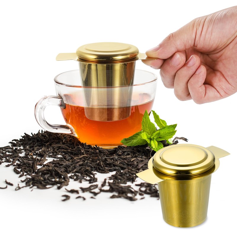 sourcing map 1 Pcs Tea Infuser Filter, Fine Mesh Loose