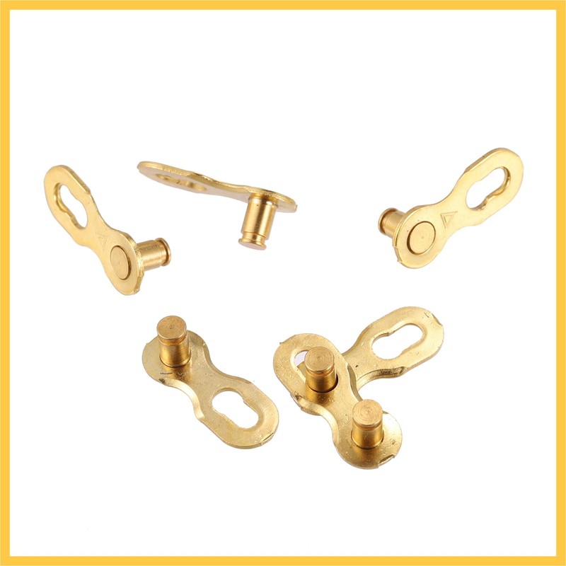 BULLSPANN 自転車ミッシングリンク チェーンマスターリンク ジョイントクリップコネクタ 再利用可能 スピードチェーン バイク MTB 修理部品 6