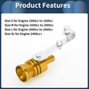 INFINAUTO Turbo Sound Muffler Pipe Whistle, Rear Tailpipe L Car
