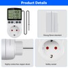 KBIBCK Digital Temperature Controller Sockets, Temperature Controller Socket, Socket Thermostat