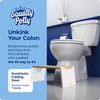 Squatty Potty Stockholm Folding Bamboo Toilet Stool 7" Collapsible, Brown