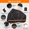 Bike Cover for 2 Bikes on Rack Bicycle Cover for