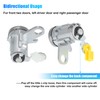 X AUTOHAUX 1 Pair Door Lock Cylinder Set Kit with