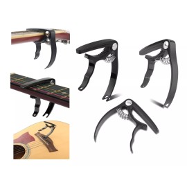 Capotraste Capo Cejilla Guitarra Acustica Electrica Negro