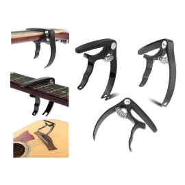 Capotraste Capo Cejilla Guitarra Acustica Electrica Negro