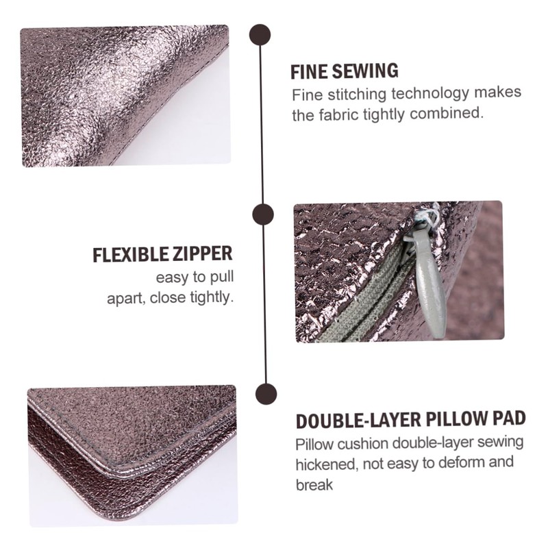 Outanaya 2pcs Pu Leather Folding Hand Rest Pad for Nail