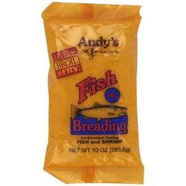 Andy's Fish Breading Red, 10-Ounces (Pack of 12)
